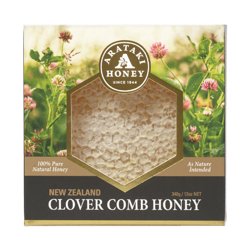 Arataki New Zealand Clover Comb Honey