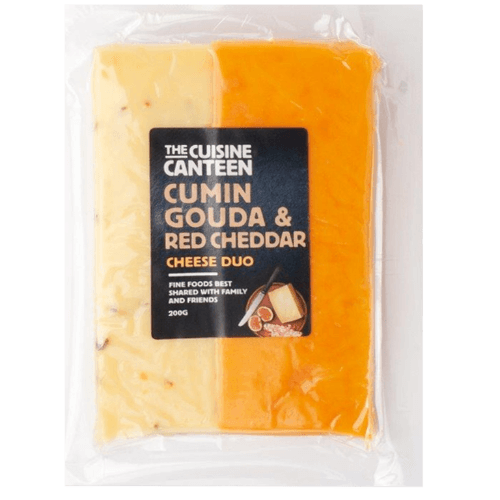 The Cuisine Canteen Cumin Gouda & Red Cheddar Cheese