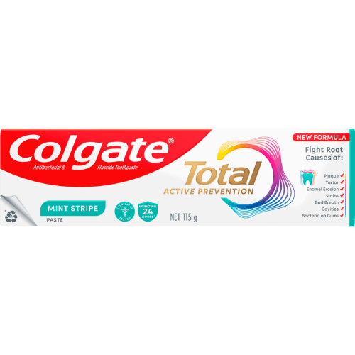 Colgate Total Active Prevention Mint Stripe Toothpaste