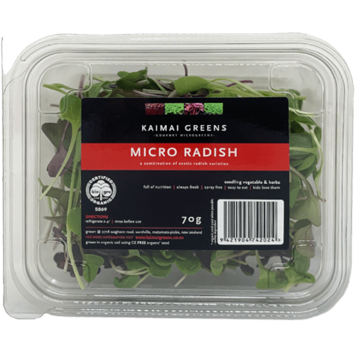 Kaimai Greens Micro Radish