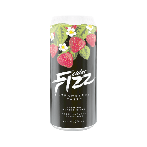 Fizz Strawberry Taste Cider 500 mL