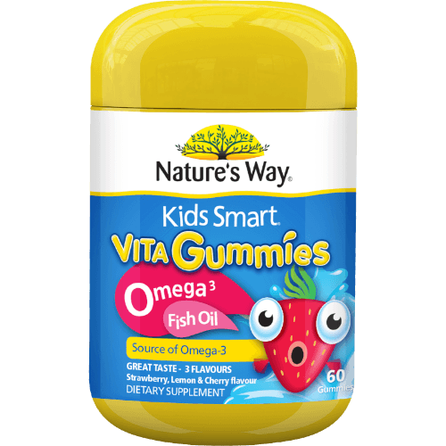 Natures Way Kids Smart Omega Fish Oil 60 pack