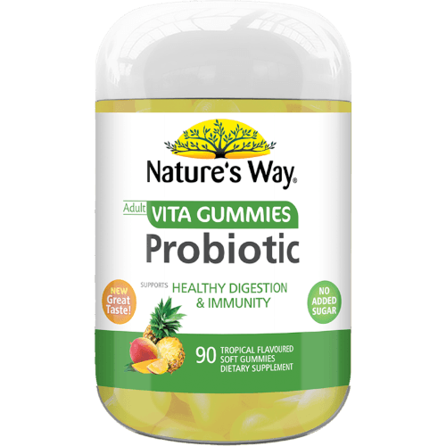 Nature's Way Probiotic Tropical Adult Vita Gummies