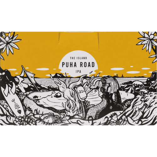 The Island Puha Road IPA Cans