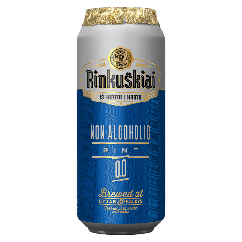 Rinkuskiai Non Alcoholic Pint Beer