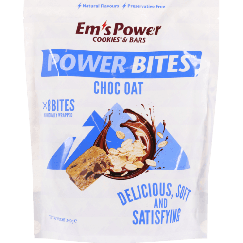 Em's Power Cookies Chocolate Oat Explosion Power Bites