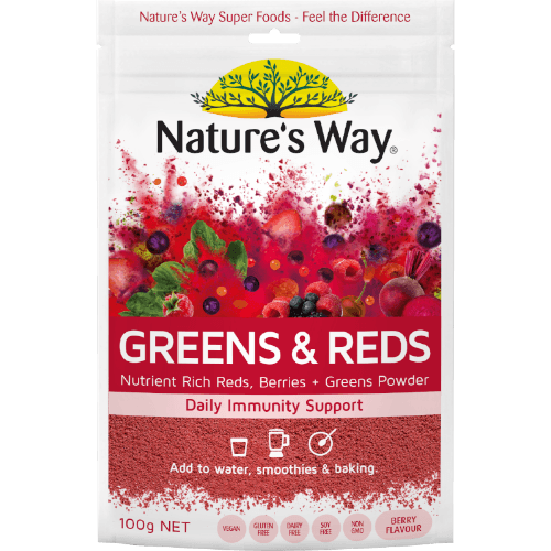 Nature's Way Super Food Greens & Reds Powder 100 g