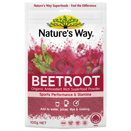 Nature's Way Beetroot Organic Antioxidant Rich Super Food Powder