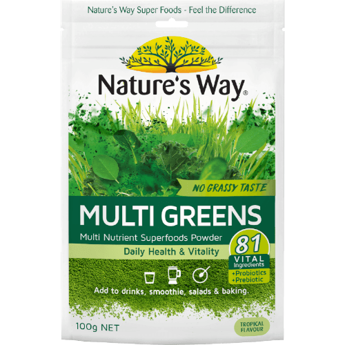 Nature's Way Multi Greens Multi Nutrient Superfoods Powder