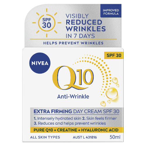 Nivea Q10 Anti-Wrinkle Extra Firming Day Cream SPF30