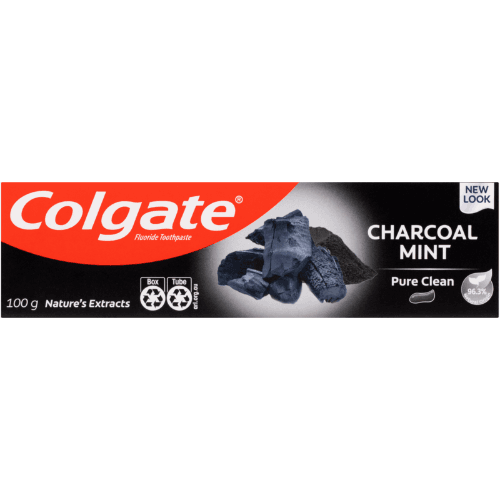 Colgate Nature's Extracts Pure Clean Charcoal Mint Toothpaste 100 g