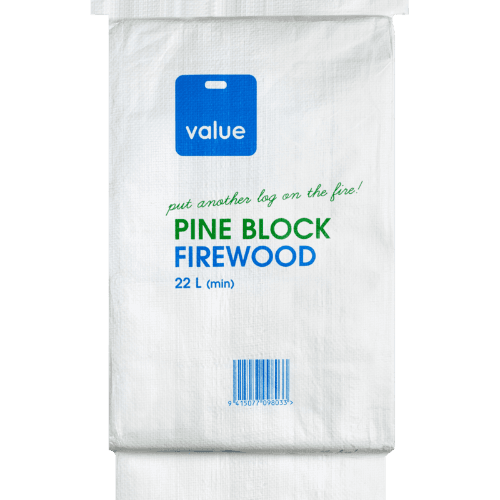 Value Pine Block Firewood