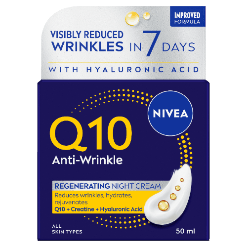 Nivea Q10 Anti-Wrinkle Replenishing Night Cream