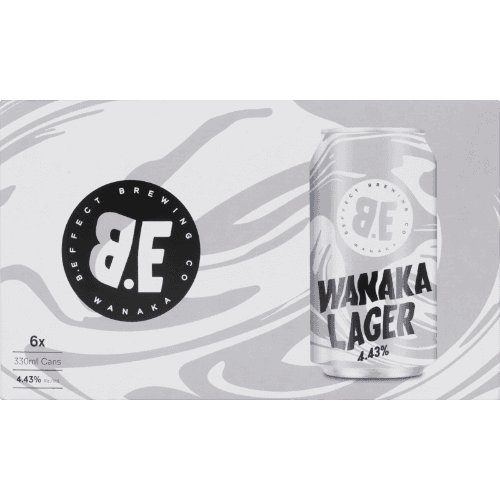 B.Effect Wanaka Lager 6 × 330 mL