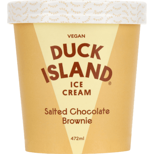 Duck Island Salted Chocolate Brownie Ice Cream