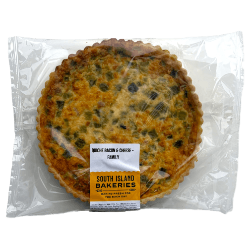 South Island Bakeries Bacon & Cheese Quiche