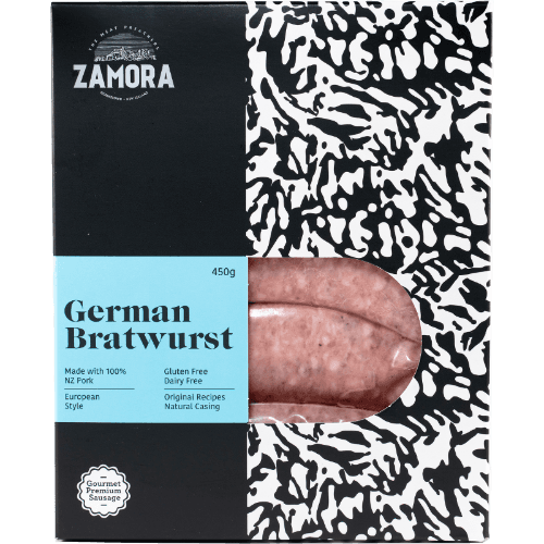 Zamora Homemade Ltd Bratwurst Sausages