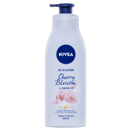 Nivea Cherry Blossom Jojoba Body Oil Lotion