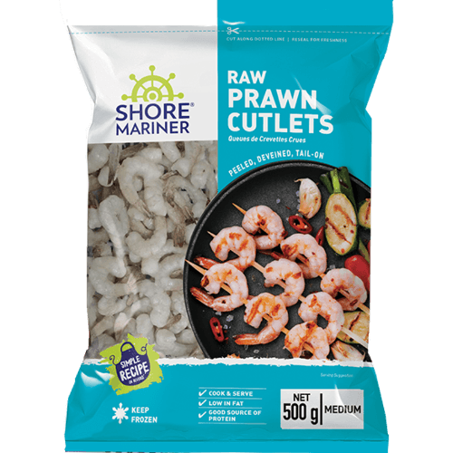 Shore Mariner Raw Prawn Cutlets