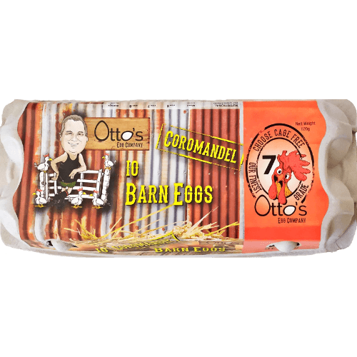 Otto's Egg Company Barn Size 7 Eggs 10 pack