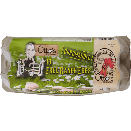 Otto's Egg Company Free Range Mixed Grade Eggs 10 pack