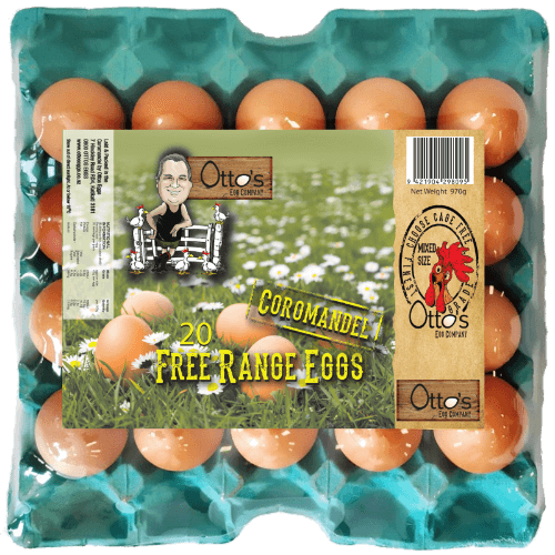 Otto's Egg Company Free Range Mixed Grade Eggs 20 pack