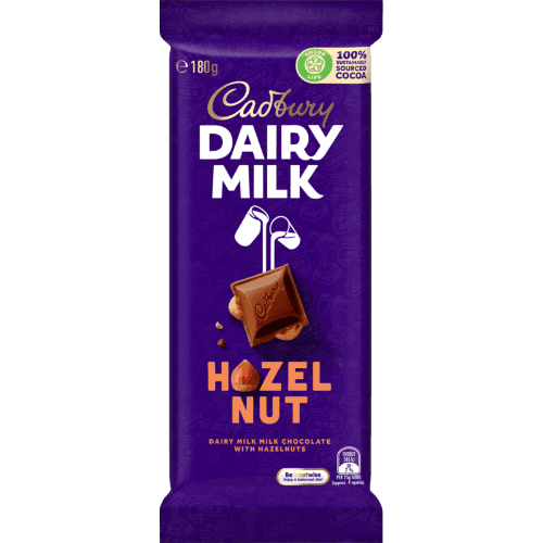Cadbury Dairy Milk Hazelnut Chocolate Block