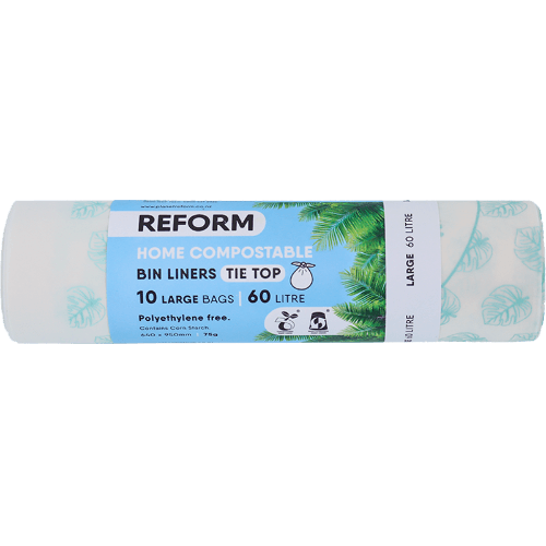 Reform Home Compostable Bin Liner Large 10 × 60 L