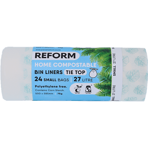 Reform Home Compostable Bin Liner Small 24 × 27 L