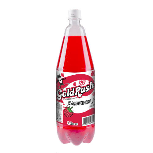 Gold Rush Raspberry Flavoured Drink