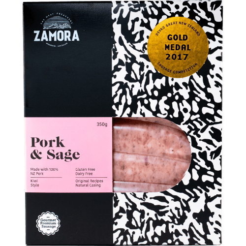 Zamora Homemade Ltd Pork & Sage Sausages