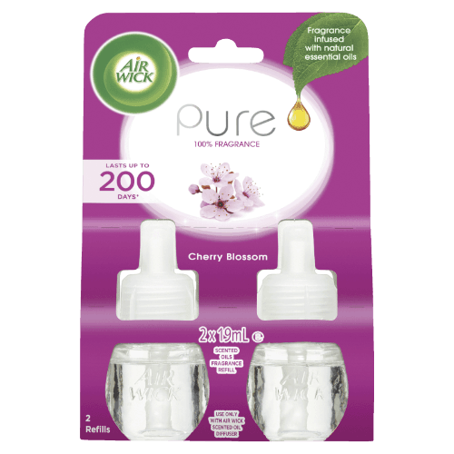 Air Wick Pure Cherry Blossom Scented Oil Refill