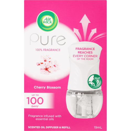 Air Wick Pure Cherry Blossom Scented Oil Diffuser & Refill