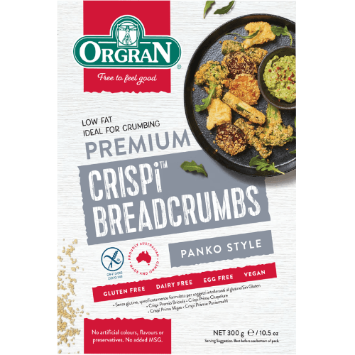 Orgran Gluten Free Premium Panko Style Crispi Breadcrumbs
