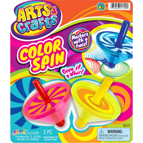 Ja-Ru Art & Crafts Colur Spin Toy