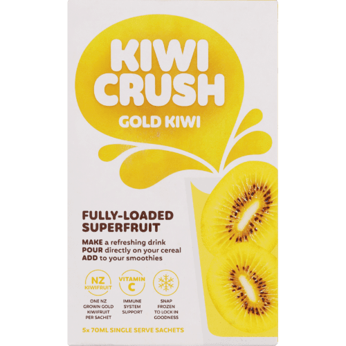 Kiwi Crush Gold Kiwi Single Serve Sachets