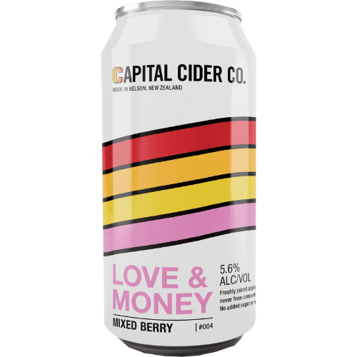 Capital Cider Co. Love & Money Mixed Berry Cider 440 mL