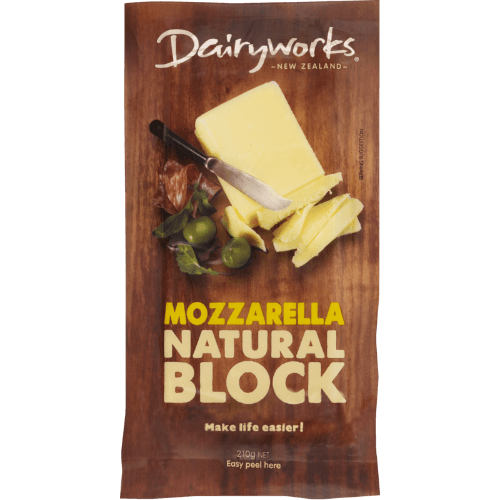 Dairyworks Mozzarella Natural Cheese 210 g