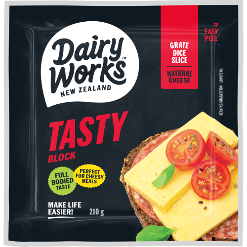 Dairyworks Tasty Natural Block Cheese