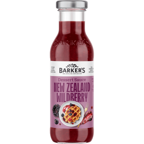 Barker's New Zealand Wildberry Dessert Sauce