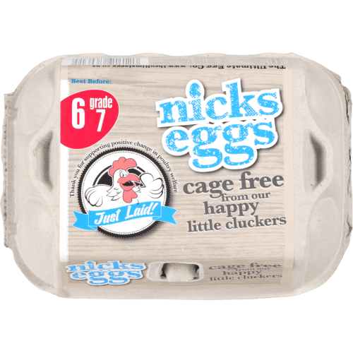 Nicks Eggs Cage Free Grade 7 Eggs