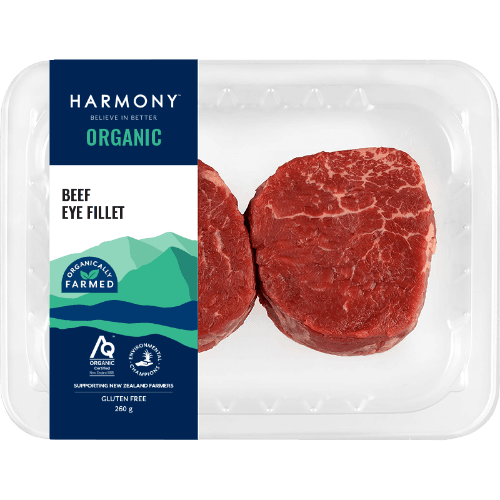 Harmony Organic Beef Eye Fillet