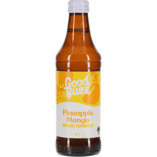 Good Buzz Pineapple Mango Organic Kombucha