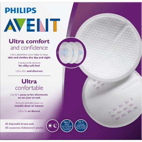 Philips Avent Ultra Comfort & Confidence Breast Pads