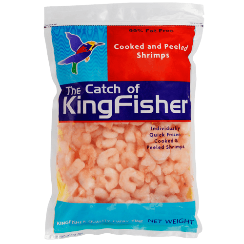 Kingfisher Seafood Cooked And Peeled Shrimps
