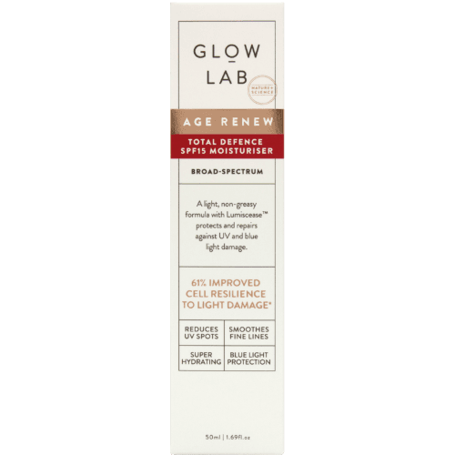 Glow Lab Age Renew Total Defence SPF15 Moisturiser 50 mL