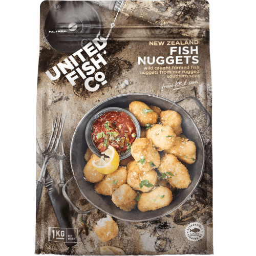 United Fish Co Crumbed New Zealand Fish Nuggets
