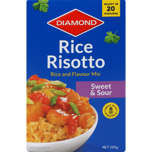 Diamond Sweet & Sour Rice Risotto Rice & Flavour Mix
