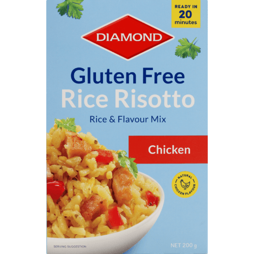 Diamond Gluten Free Chicken Rice Risotto Rice & Flavour Mix