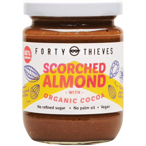 Forty Thieves Scorched Almond Spread With Organic Cocoa
